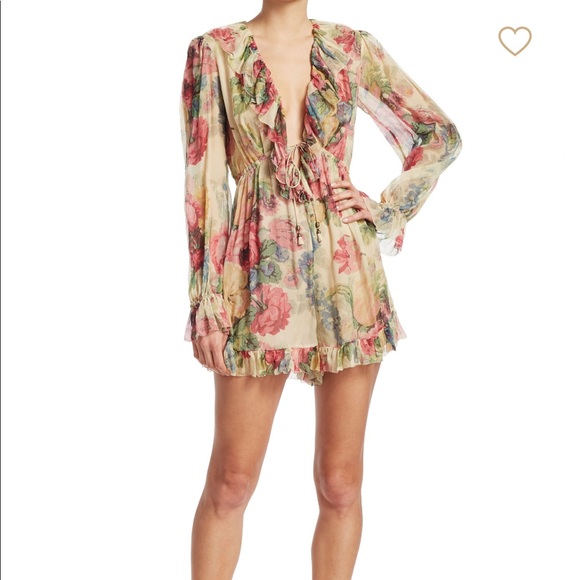 zimmerman floral jumpsuit